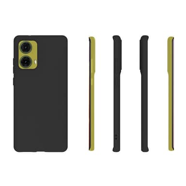 SKALO Motorola Moto G85 5G Mattamusta erittäin ohut TPU-suojakuori