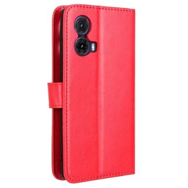 SKALO Motorola Moto G85 5G PU-nahkainen Lompakkokotelo - Punainen