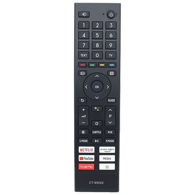 TV:n kaukosäädin Korvaa CT-95022:lle TOSHIBA TV:lle