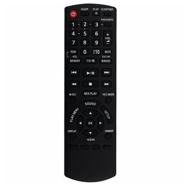 Television kaukosäädin Korvaa N2QAYB001102 Panasonic TV:lle
