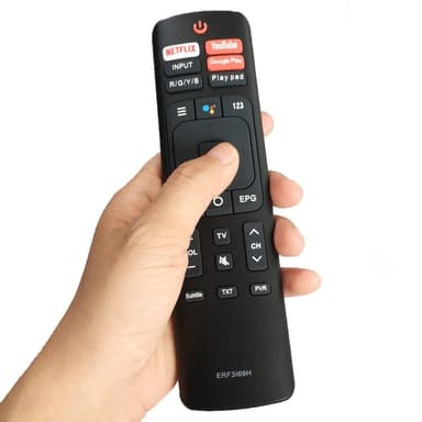 Television kaukosäädin Korvaa ERF3I69H Hisense TV:lle
