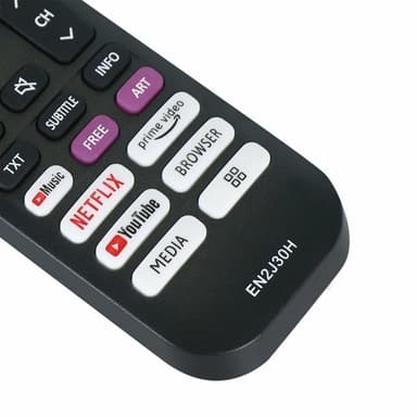 Television kaukosäädin Korvaa EN2J30H Hisense TV:lle