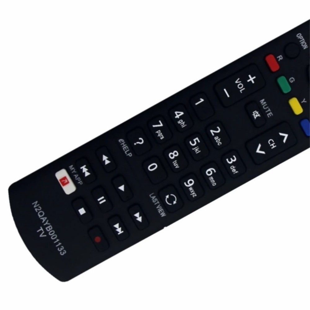 Television kaukosäädin Korvaa N2QAYB0001133 Panasonic TV:lle