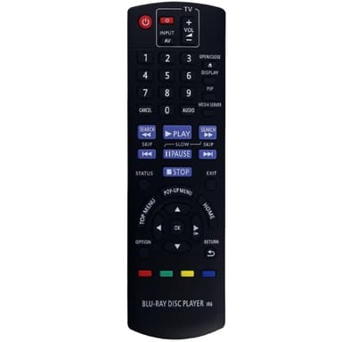 Television kaukosäädin Korvaa N2QAYB000577 Panasonic TV:lle