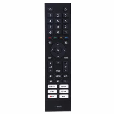 TV:n kaukosäädin Korvaa CT-95025:lle TOSHIBA TV:lle