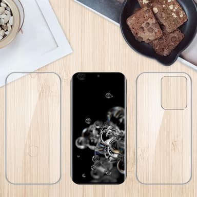 Samsung Galaxy S20 ULTRA Suojakuori Cover (Läpinäkyvä)