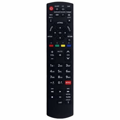 Television kaukosäädin Korvaa N2QAYB000926 Panasonic TV:lle