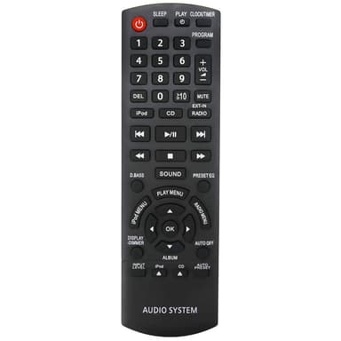 TV:n kaukosäädin Korvaus N2QAYB000641:lle Panasonic-televisiolle helppokäyttöisellä painikkeella