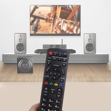 Television kaukosäädin Korvaa N2QAYB000926 Panasonic TV:lle