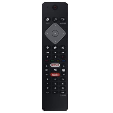 Television kaukosäädin Korvaa BRC0884305 / 01 Philips TV:lle