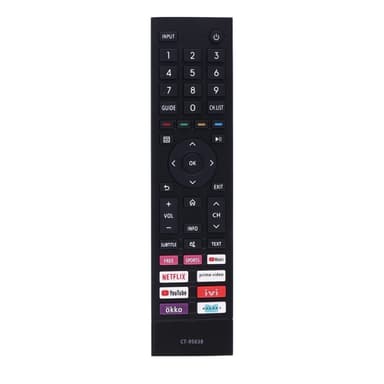 TV:n kaukosäädin Korvaa CT-95038:lle TOSHIBA TV:lle