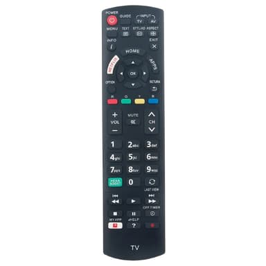 Television kaukosäädin Korvaa N2QAYB001134 Panasonic TV:lle
