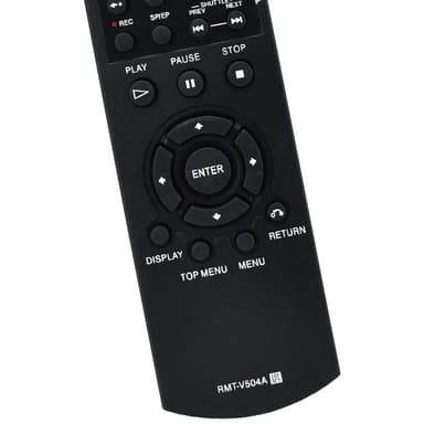 Kaukosäätimen vaihto RMT-V504A:lle Sony DVD:lle