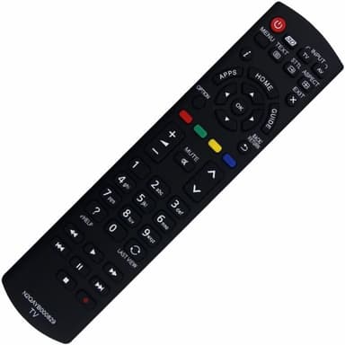 Television kaukosäädin Korvaa N2QAYB000829 Panasonic TV:lle
