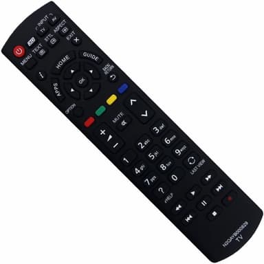 Television kaukosäädin Korvaa N2QAYB000829 Panasonic TV:lle