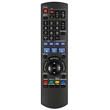 Kaukosäätimen vaihto N2QAYB000134 Panasonic DVD:lle
