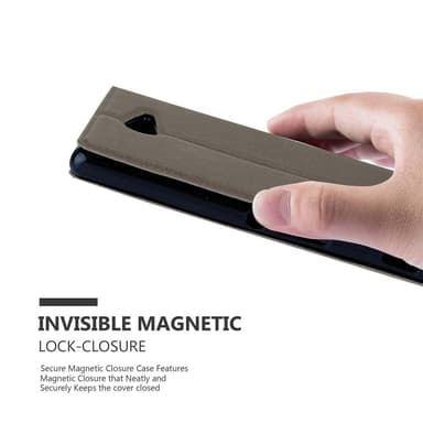Lompakkokotelo Sony Xperia M2 / M2 AQUA Case (Ruskea)