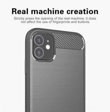 Suojakuori iPhone 11 Kotelo (harmaa)