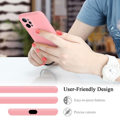 Realme C31 Suojakuori Kotelo (Vaaleanpunainen)