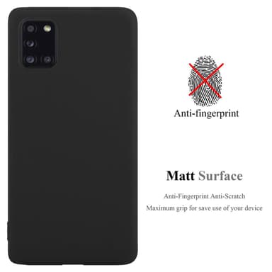 Suojakuori Samsung Galaxy A31 Kotelo (Musta)