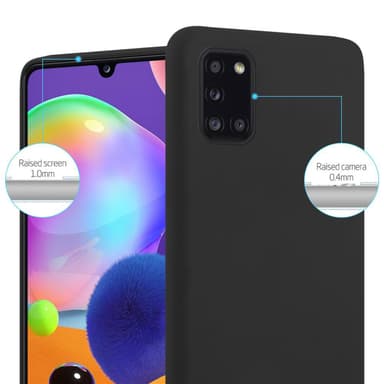 Suojakuori Samsung Galaxy A31 Kotelo (Musta)