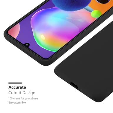 Suojakuori Samsung Galaxy A31 Kotelo (Musta)