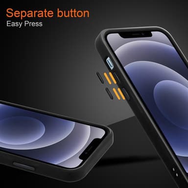 iPhone 12 MINI Suojakuori Kotelo (Läpinäkyvä)