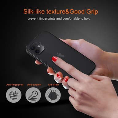 iPhone 12 MINI Suojakuori Kotelo (Läpinäkyvä)