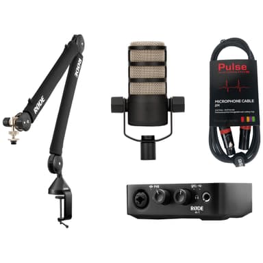 Røde PODMIC Gamers & Streamers pakkaus