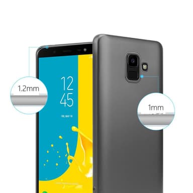 Samsung Galaxy J6 2018 Suojakuori Kotelo (harmaa)