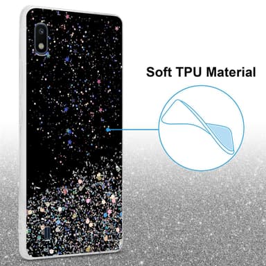 Samsung Galaxy A10 / M10 Suojakuori Kotelo (Musta)