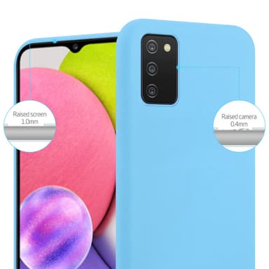 Suojakuori Samsung Galaxy A03s Kotelo (Sininen)