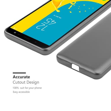 Samsung Galaxy J6 2018 Suojakuori Kotelo (harmaa)