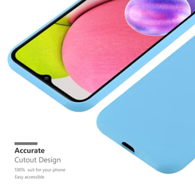 Suojakuori Samsung Galaxy A03s Kotelo (Sininen)