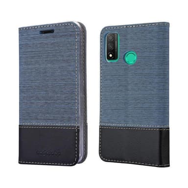 Huawei P SMART 2020 Suojakuori Lompakkokotelo (Sininen)