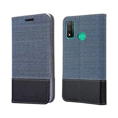 Huawei P SMART 2020 Suojakuori Lompakkokotelo (Sininen)