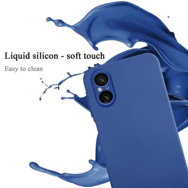 Sony Xperia 5 V Suojakuori Kotelo Case (Sininen)
