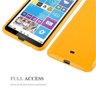 Nokia Lumia 1320 Suojakuori Kotelo (Keltainen)