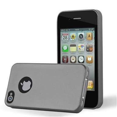 iPhone 4 / 4S Suojakuori Kotelo (harmaa)