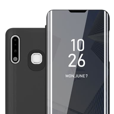 Suojakuori Samsung Galaxy A70e Lompakkokotelo (Musta)