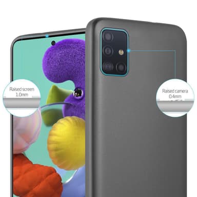Samsung Galaxy A71 5G Suojakuori Kotelo (harmaa)