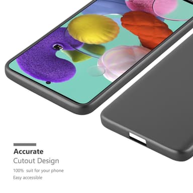 Samsung Galaxy A71 5G Suojakuori Kotelo (harmaa)