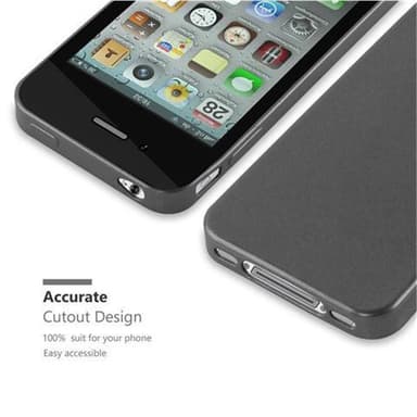 iPhone 4 / 4S Suojakuori Kotelo (harmaa)