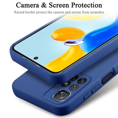 Redmi Note 11s 5G Suojakuori Kotelo Case (Sininen)
