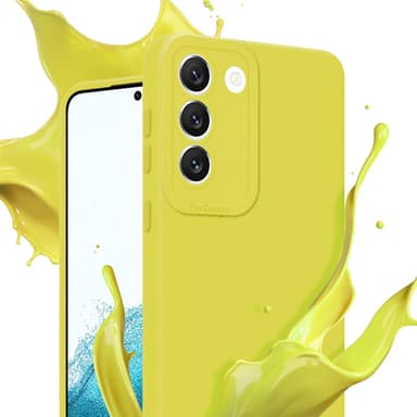 Samsung Galaxy S22 Suojakuori Kotelo (Keltainen)