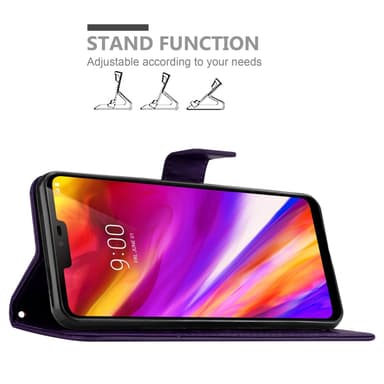 LG G7 ThinQ / FIT / ONE Suojakuori Lompakkokotelo