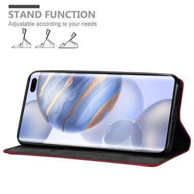 Honor 30 PRO Suojakuori Lompakkokotelo (Punainen)