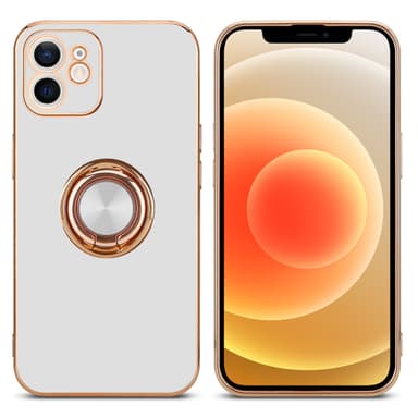 iPhone 12 Suojakuori Kotelo (Valkoinen)