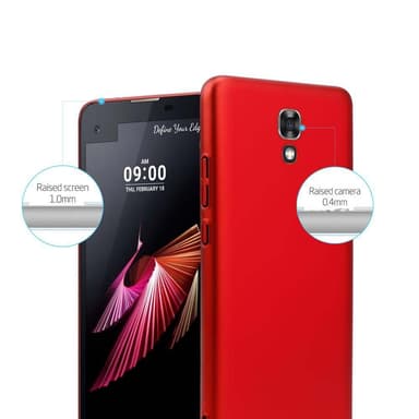 LG X SCREEN Suojakuori Kotelo Cover (Punainen)