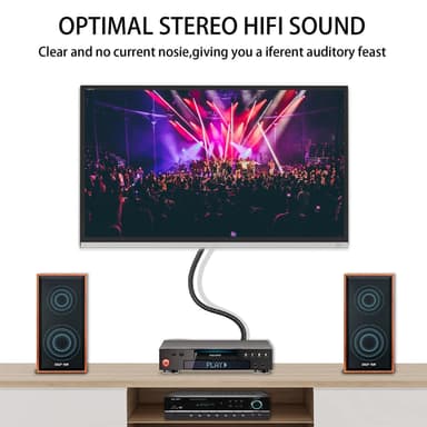 Audiokaapeli 2m Toslink kaapeli kaapeli stereo
